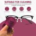 Premium Eyeglass Cleaner Cloth 4 Pack - Anti-Scratch Lens Cleaner Wipes & Screen Cleaning Cloth - Rose & Green - Buy Online on GoSupps.com