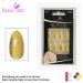 Shop Bling Art Gold Gel False Nails - Stiletto Almond 24 Long Artificial Nails with Glue for Perfect Manicure - Buy Online on GoSupps.com