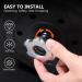 Imikeya 2-Piece Screw Cap for Standard Dumbbell Bars - Non-Slip Spinlock Closures 25mm Diameter - Weight Lifting Accessories - Silver - Buy Online on GoSupps.com