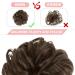 Vlasy Messy Bun Hair Piece - Curly Wavy Scrunchies Extension Chignon - Synthetic Updo for Girls (6# 60g) - Buy Online on GoSupps.com