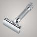 Merkur 34C Razor Plane | Compact Gloss Chrome Handle | Closed Comb Wet Shaving | Made in Germany | Zinc Die Casting & Brass Handle - Buy Online on GoSupps.com