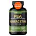 Gade Nutrition Palmitoylethanolamide Pea Supplement 800 mg with Quercetin 200 mg | Micronized Pea 99% Highly Purified and 95% Quercetin Bioavailable | Made in USA | Supplement for Men and Women
