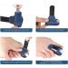 Toe Stabilizer Support Splint for Broken Toes | Foot Sprain & Dislocation Relief | Arthritis Joint Immobilization (Right - Buy Online on GoSupps.com