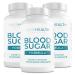 Blood Sugar Balance Supplement - 17 Herbs Blood Sugar Support Supplement with Berberine, Chromium - Cinnamon Capsules for Metabolism & Cardiovascular Health - PureHealth Research, 3 Bottles, 90 ct