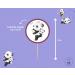 24-Pack Panda Girl Cupcake Toppers Cake Topper Centerpiece - 2.5x2.5in & 5-inch Tall - Double-Sided High-Resolution - Heavy Cardstock Pre-Assembled with Stick for Whimsical Celebrations - Buy Online on GoSupps.com