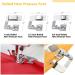 YICBOR 7PCS Presser Foot Kit for Singer Brother Janome Low Shank Sewing Machines - Buy Online on GoSupps.com