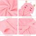 Wytbaby Soft Flannel Baby Bathrobe with Hood | Fast Dry Pink Pony Bathrobe for 12-24 Months Girls & Boys - Buy Online on GoSupps.com