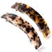 Large Hair Clips Curved Rectangle Volume Tortoise Shell Automatic Hair Clip for Medium and Thick Hair