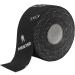 Meister StickElite Professional Porous Athletic Tape - 15yd x 1.5" - Black - 1 Roll 1 Count (Pack of 1) Black