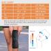 CAMBIVO 2 Pack Knee Braces for Knee Pain - Compression Sleeve and Knee Strap Set (Small) - Buy Online on GoSupps.com