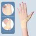 YUNYILAN Ultra Thin Thumb Arthritis Wrist Brace - Compression Support for Carpal Tunnel Joint Pain Tendonitis - Unisex Left Hand Skin Tone - Buy Online on GoSupps.com