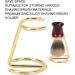Semme Shaving Brush Holder - Multifunctional Rustproof Razor Storage Stand for Men's Shaving Brushes - Standard Size - Buy Online on GoSupps.com