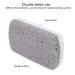 Premium Double-Sided Foot Pumice Stone Effective Callus Remover & Exfoliating Pedicure Tool for Smooth Feet (Gray White) | International Shipping - Buy Online on GoSupps.com