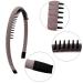 Duufin 8 Pieces Teeth Comb Headband Set - Non-slip Hairbands for Women and Girls in 8 Vibrant Colors - Buy Online on GoSupps.com