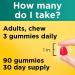 Nature Made Fiber 6g Gummies - 90 Count for Digestive Health Support - Buy Online on GoSupps.com