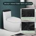 Stretch Velvet Toilet Tank Lid Cover - Super Soft Luxury Plush with Elastic Bottom, Machine Washable - Black - Buy Online on GoSupps.com