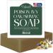 Poison Ivy Soap Bar All Natural Poison Ivy Treatment Anti-Itch Skin Cleanser Wash for Poison Ivy Poison Oak & Sumac Removes Oils Soothes & Relieves Rashes 5oz Jewelweed Soap Made in USA