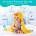 4 Pieces Silicone Baby Bite Tube Set | Toddler Biting Toys for Sensory Exploration & Teething Relief (0-6 Months) - Buy Online on GoSupps.com