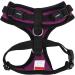 Puppia Ritefit Dog Harness for Small to Medium Dogs - Adjustable Soft & Versatile Puppy Dish - Violet | International Shipping Available - Buy Online on GoSupps.com