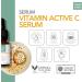 SkinLabo - Vitamin C Active Serum Brightening Moisturising and Revitalising Action Reduces Signs of Ageing with Ethyl- Ascorbic Acid - 15 ml - Buy Online on GoSupps.com