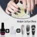 Buy Cat Eye Magnet for Nails - 4Pcs Mini Nail Polish Magnet Pens | DIY 3D Magnetic Nail Art Tool Set for Home Salon - Buy Online on GoSupps.com