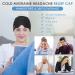 IGOHEALS Migraine Relief Cap - Headache and Tension Relief Hat with Compressed Ice for Puffy Eyes, Sinus & Stress - Black - Buy Online on GoSupps.com