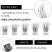 144PCS 3D D Curl Individual Cluster Lashes | Natural Look, Reusable, Soft | DIY Eyelash Extensions | Mix Length 10-16MM - DM20 - Buy Online on GoSupps.com