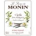 MONIN Premium Vanilla Syrup 1L - Vegan-Friendly, Allergen-Free, 100% Natural Flavours - For Coffee and Cocktails - Buy Online on GoSupps.com