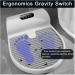 Shower Body Dryer Negative Ion Body Heater Hair Dryer Body Hair Dryer with Sensor Natural Warm and Cold Air with Scale 110V - Buy Online on GoSupps.com