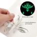 16 Piece Glow in The Dark Face Gems - Luminous Temporary Tattoo Stickers for Rave, Mermaid & Halloween Makeup - Buy Online on GoSupps.com