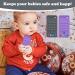 Cellphone Shape Silicone Teething Toys for Babies 3-12 Months - BPA Free, Soft-Textured (2 Pack/Gray+Purple) - Buy Online on GoSupps.com