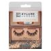 Eylure False Lashes  Luxe Cashmere No. 8 with Adhesive Included  1 Pair Black 3 Piece Set No. 8