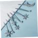 FRCOLOR 3 Sets Fringe Bobby Pin Barrettes for Women Metal Hair Barrettes Hair Accessories Side Clip Goody Hair Clips for Women Hair Clips Star Hair Clips Fashion Alloy Issue Card - Buy Online on GoSupps.com
