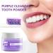 Purple Toothpaste Whitening Purple Corrector Toothpastes Purple Teeth Whitening Whitening Sensitive Teeth Toothpaste Deep Clean Formula Removes Tooth Stains (Tooth powder Mint) - Buy Online on GoSupps.com