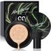 Mushroom Head Air Cushion CC Cream Foundation, Moisturizing BB Cream, Bright Makeup Base, Long Lasting Matte Concealer, Cruelty-Free (Natural)