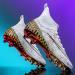 Jugafu Men's High-Top Soccer Cleats Spikes Shoes - Indoor/Outdoor Training Athletic Sneaker (8.5, White) - Buy Online on GoSupps.com