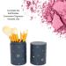 ZJchao 12 Pcs Makeup Brush Set Synthetic Fiber Brushes for Powder Eyeshadow Blush & Highlighting Soft & Dense with Star Bucket Storage for Beginners International Shipping Available - Buy Online on GoSupps.com