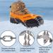 NewDoar Ice Cleats Crampons Traction 19 Spikes Stainless Steel - Anti-Slip Snow Grips for Men, Women, Kids - Ideal for Mountaineering, Climbing, Hiking, Fishing - Orange XL (M 11-14/W 12+) - Buy Online on GoSupps.com