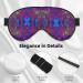 Buy Tie Dye Hippie Soft Sleep Eye Mask - Breathable Travel Eye Patch for Relaxation - Perfect for Women - Buy Online on GoSupps.com