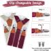 Soft Dog Diaper Trousers - 2 Pack | Comfortable Harness & Braces for Puppies | Pet Clothing in Beige-Wine M - Buy Online on GoSupps.com