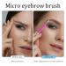 100Pcs Micro Eyebrow Brush Set - Multifunctional Brow Lamination Tools for Eyelash & Eyebrow Extensions - Pink | International Shipping Available - Buy Online on GoSupps.com