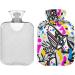 NAANLE 1L Ethnic Tribal Hot Water Bottle - Transparent Design for Pain Relief & Heat Therapy - Perfect for Back Neck Hands & Feet - Buy Online on GoSupps.com