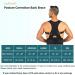 Therapy Back Posture Corrector With Adjustable Shoulder Support For Sitting Posture Correction Breathable And Shaping Black M - Buy Online on GoSupps.com
