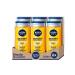 NIVEA MEN NIVEA MEN Shower Boost Shampoo 6 x 250 ml Men's Refreshing Body Shower for Body Face and Hair Energizing Men's Gel and Shampoo with Natural Caffeine