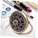Solustre Round Double-Sided Folding Cosmetic Makeup Purse Mirror | Pocket Mirror for Travel | Buy Online - Buy Online on GoSupps.com