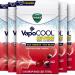 Vicks VapoCOOL Severe, Medicated Drops, Soothes Sore Throat Pain Caused by Cough, Cherry Freeze Flavor, 225 Drops (5 Packs of 45)
