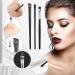 12 Piece Eyeliner Brushes Set - Thin Slanted & Fine Pointed Makeup Tool for Women - Buy Online on GoSupps.com