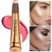 KELOC Highlighter Blush Creamy Highlighter Stick 3 in 1 Versatile Highlighter in Makeup That Adds Shine Blends Effortlessly Blush Highlighter Contour Pencil 3# - Buy Online on GoSupps.com