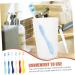 Beavorty 6-Pack Collapsible Travel Toothbrushes | Portable Disposable & Practical Brush Storage for Clean Travel Essentials - Buy Online on GoSupps.com