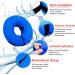 Supet Rewrise Inflatable Dog Collar | Adjustable Protective Collar for Pets | Comfortable & Durable | Fits Neck 35.6-45.6 cm | Blue - L/XL - Buy Online on GoSupps.com